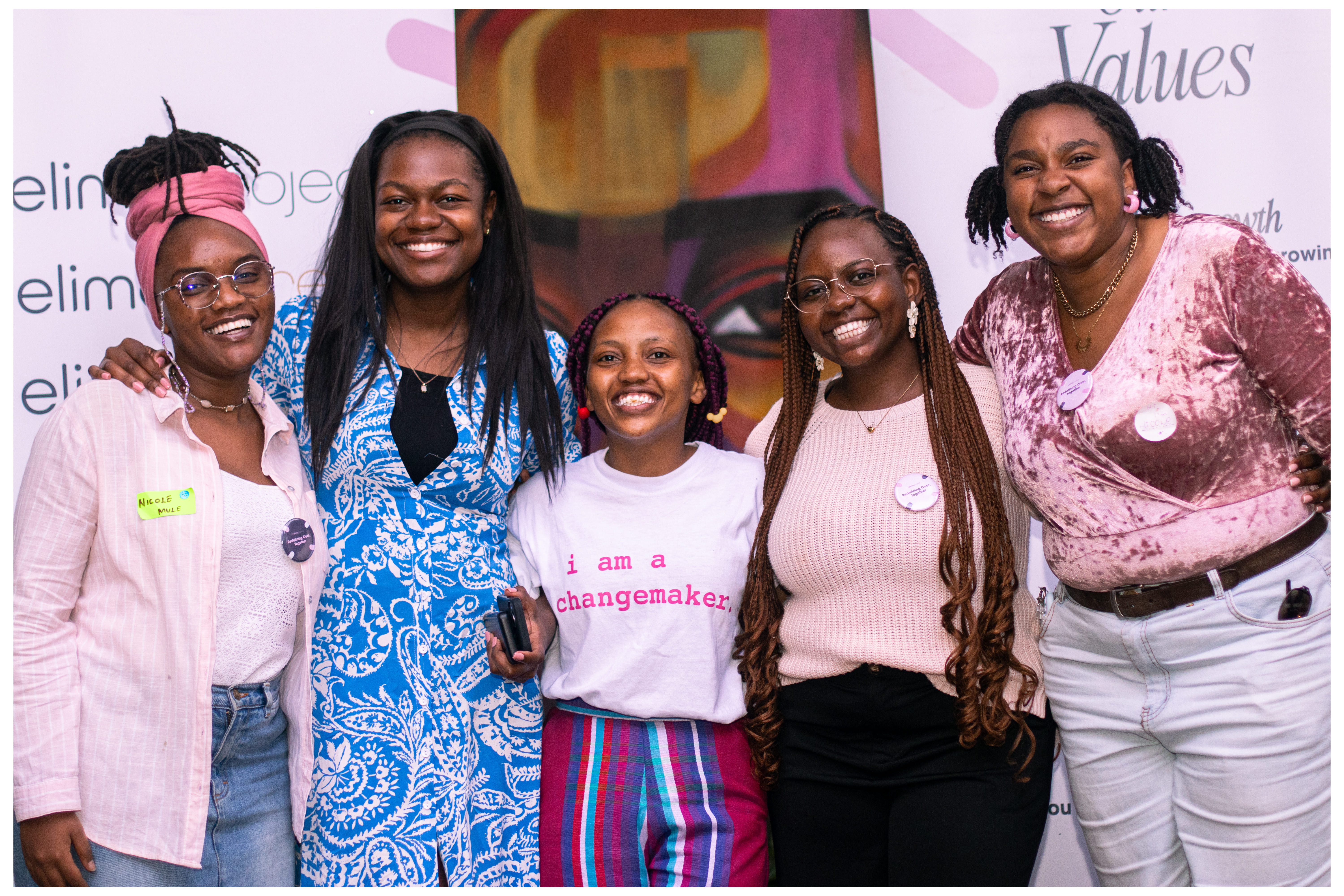 Young women connecting and laughing together